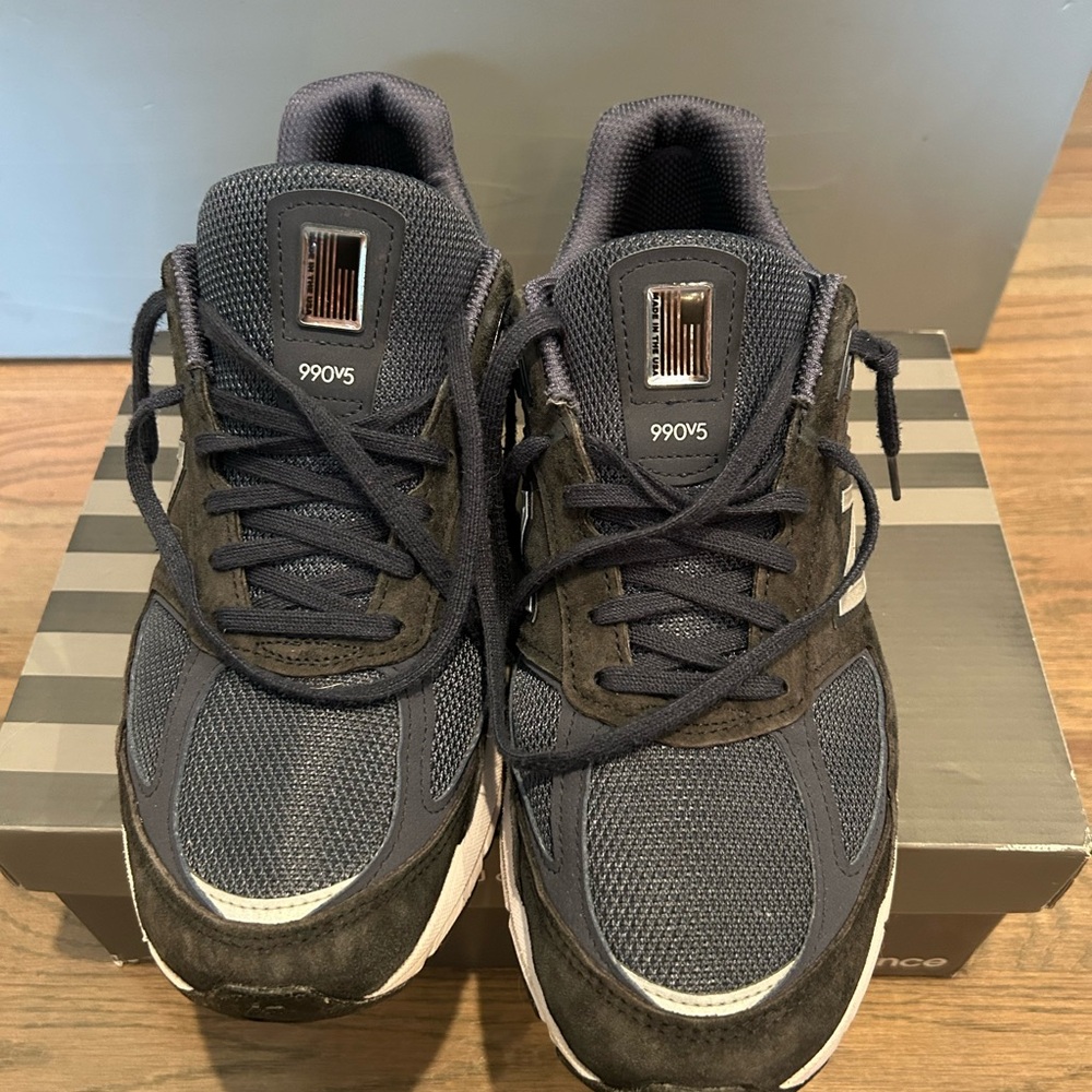 New Balance v5 990 Navy Blue Sneakers Athletic Comfort